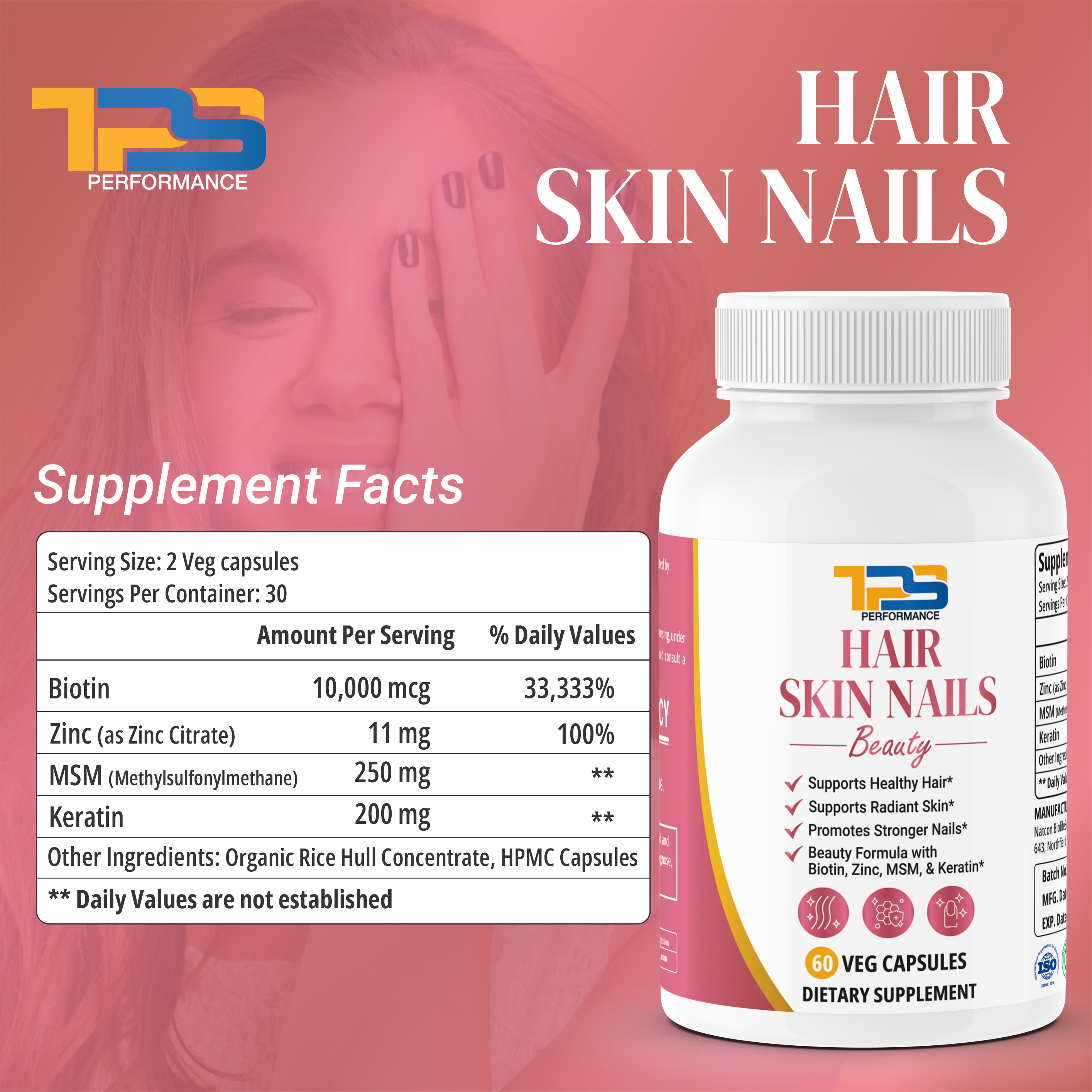 TPS Hair, Skin & Nails Support